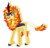 Size: 2062x1961 | Tagged: safe, artist:spokenmind93, oc, oc only, kirin, typhlosion, angry, fangs, growling, kirin oc, pokémon, ponikemon, ponymon, signature, simple background, solo, transparent background