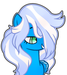 Size: 611x692 | Tagged: safe, artist:blossomic, oc, oc only, pegasus, pony, female, front view, looking sideways, mare, open mouth, simple background, solo, transparent background
