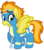 Size: 765x870 | Tagged: safe, artist:rainbow eevee, spitfire, pegasus, pony, g4, clothes, cute, cutefire, female, looking at you, mare, open mouth, raised hoof, simple background, solo, spread wings, transparent background, uniform, wings, wonderbolts, wonderbolts uniform