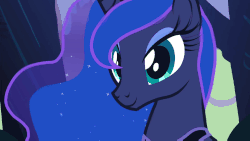 Size: 1920x1080 | Tagged: safe, edit, edited screencap, screencap, princess luna, alicorn, pony, g4, sleepless in ponyville, :p, animated, bust, cute, female, gif, happy, looking at you, lunabetes, mare, one eye closed, silluna, silly, solo, sweet dreams fuel, tongue out, weapons-grade cute, wink