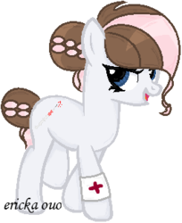 Size: 267x327 | Tagged: safe, artist:galaxie-chan, oc, oc only, oc:heal sundae, earth pony, pony, female, mare, simple background, solo, transparent background