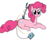 Size: 4366x3462 | Tagged: safe, artist:czu, pinkie pie, cyborg, pony, robot, g4, female, looking at you, solo