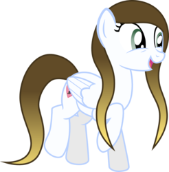 Size: 1134x1153 | Tagged: safe, artist:chipmagnum, oc, oc only, pegasus, pony, g4, female, mare, simple background, solo, transparent background, vector