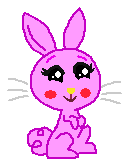 Size: 128x161 | Tagged: safe, artist:drypony198, oc, oc:maribloom, pony, rabbit, blushing, cute, parent:angel bunny, parent:rosie bunny