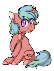 Size: 285x374 | Tagged: safe, artist:space-bunny, oc, oc only, oc:aurora solstice, pony, unicorn, colored pupils, looking at you, male, simple background, sitting, solo, stallion, transparent background, ych result