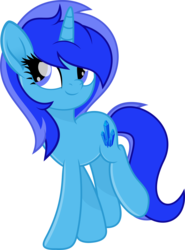 Size: 2958x4000 | Tagged: safe, artist:fuzzybrushy, oc, oc only, oc:spacelight, pony, unicorn, blue eyes, crystal, movie accurate, simple background, smiling, transparent background