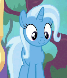 Size: 482x557 | Tagged: safe, artist:fuzzypones, edit, edited screencap, screencap, trixie, pony, unicorn, g4, road to friendship, animated, barely animated, cropped, cute, diatrixes, female, gif, mare, snoot, solo