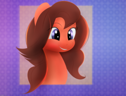 Size: 4120x3168 | Tagged: safe, artist:startledflowerpony, swoon song, earth pony, pony, g4, bust, portrait, solo