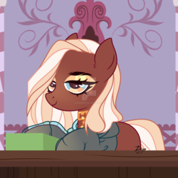 Size: 1920x1920 | Tagged: safe, artist:dianamur, oc, oc only, earth pony, pony, clothes, female, mare, solo