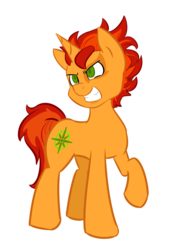 Size: 982x1420 | Tagged: safe, artist:spheedc, oc, oc only, oc:torch gate, pony, unicorn, digital art, grin, male, markings, simple background, smiling, solo, stallion, transparent background