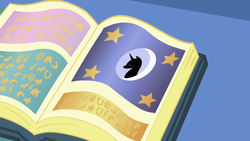 Size: 1280x720 | Tagged: safe, screencap, friendship is magic, g4, book, no pony, open book, predictions and prophecies, written equestrian