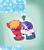 Size: 488x556 | Tagged: safe, artist:fluffyrainbowkitty, big macintosh, rarity, earth pony, pony, g4, female, holly, holly mistaken for mistletoe, kissing, male, ship:rarimac, shipping, straight