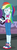 Size: 320x946 | Tagged: safe, screencap, rainbow dash, rarity, equestria girls, equestria girls series, g4, street chic, spoiler:eqg series (season 2), clothes, cold, converse, cropped, cute, dashabetes, female, freezing, geode of super speed, magical geodes, offscreen character, shivering, shoes, sleeveless, sneakers, solo, tank top