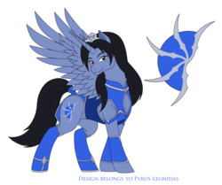 Size: 2155x1799 | Tagged: safe, artist:pyrus-leonidas, alicorn, pony, series:mortal kombat:defenders of equestria, crossover, cutie mark, female, kitana, mortal kombat, ponified, simple background, smiling, solo, transparent background