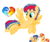 Size: 605x506 | Tagged: safe, artist:paintcute, flash sentry, sunset shimmer, pony, g4, female, male, offspring, parent:flash sentry, parent:sunset shimmer, parents:flashimmer, ship:flashimmer, shipping, straight