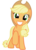 Size: 900x1260 | Tagged: safe, artist:anxet, applejack, earth pony, pony, g4, cute, female, front view, hat, jackabetes, looking at you, raised hoof, simple background, smiling, solo, transparent background, vector