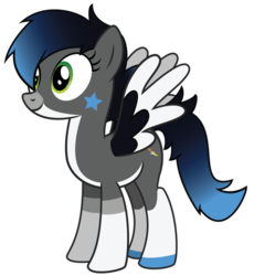 Size: 600x652 | Tagged: safe, artist:showtimeandcoal, oc, oc only, oc:melody star, pegasus, pony, commission, female, filly, furry, fursona, mare, ponysona, simple background, solo, transparent background, vector