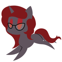 Size: 2084x2084 | Tagged: safe, artist:showtimeandcoal, oc, oc only, oc:curse word, oc:lost, pony, unicorn, chibi, commission, cute, digital art, glasses, high res, ponysona, simple background, solo, transparent background, vector, ych result