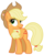 Size: 5133x6457 | Tagged: safe, artist:estories, applejack, earth pony, pony, g4, absurd resolution, female, simple background, smiling, solo, transparent background, vector