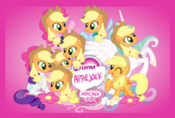 Size: 832x564 | Tagged: safe, edit, applejack, fluttershy, pinkie pie, princess celestia, rainbow dash, rarity, twilight sparkle, pony, g4, jackletree, mane six, multeity, my little x