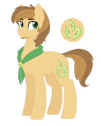 Size: 1488x1848 | Tagged: safe, artist:darlyjay, oc, oc only, oc:ginger gold, earth pony, pony, male, simple background, solo, stallion, transparent background