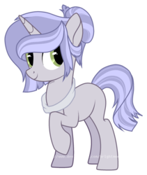 Size: 1280x1518 | Tagged: safe, artist:jxst-roch, oc, oc only, pony, unicorn, female, magical lesbian spawn, mare, offspring, parent:maud pie, parent:rarity, parents:rarimaud, simple background, solo, transparent background