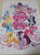 Size: 751x1024 | Tagged: safe, applejack, fluttershy, pinkie pie, rainbow dash, rarity, twilight sparkle, alicorn, pony, unicorn, g4, big crown thingy, japan, japanese, jewelry, looking at you, mane six, my little pony logo, regalia, tomodachi wa mahou, twilight sparkle (alicorn), unicorn twilight