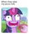 Size: 1038x1215 | Tagged: safe, edit, edited screencap, screencap, twilight sparkle, alicorn, pony, g4, interseason shorts, starlight the hypnotist, caption, faic, female, hypnosis, hypnotized, image macro, meme, solo, text, twilight snapple, twilight sparkle (alicorn), wat