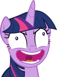 Size: 5000x6722 | Tagged: safe, artist:twilirity, twilight sparkle, alicorn, pony, g4, starlight the hypnotist, spoiler:interseason shorts, absurd resolution, evil laugh, female, hypnosis, hypnotized, insanity, laughing, mare, meme, open mouth, simple background, transparent background, twilight hates ladybugs, twilight snapple, twilight sparkle (alicorn), vector