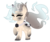 Size: 1600x1333 | Tagged: safe, artist:crystal-tranquility, oc, oc only, oc:nicoal, original species, pond pony, deviantart watermark, eyes closed, female, obtrusive watermark, raised hooves, simple background, solo, transparent background, watermark