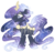 Size: 1024x967 | Tagged: safe, artist:crystal-tranquility, oc, oc only, oc:starry heavens, original species, pond pony, deviantart watermark, male, obtrusive watermark, simple background, solo, transparent background, watermark