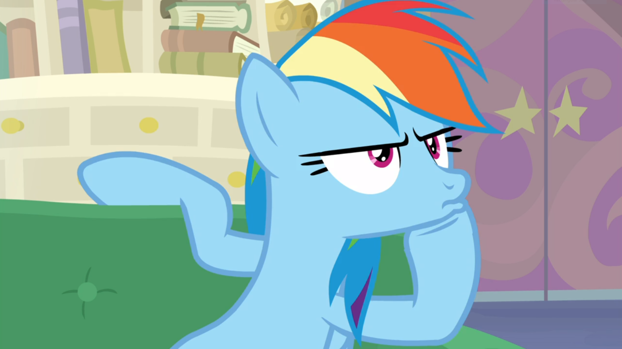 Safe Screencap Rainbow Dash Pegasus Pony G The End In