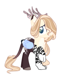 Size: 2748x3408 | Tagged: safe, artist:iheyyasyfox, artist:mint-light, oc, oc only, oc:vixy stains, draconequus, base used, chest fluff, female, hair over one eye, high res, looking at you, raised leg, simple background, smiling, solo, transparent background
