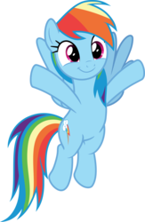 Size: 3646x5606 | Tagged: safe, artist:pink1ejack, rainbow dash, pegasus, pony, g4, the end in friend, absurd resolution, cute, dashabetes, female, flying, hooves in air, simple background, smiling, solo, transparent background, vector