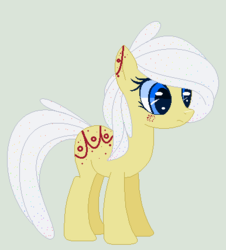 Size: 386x427 | Tagged: safe, artist:dl-ai2k, oc, oc only, earth pony, pony, female, mare, simple background, solo