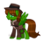 Size: 1057x1018 | Tagged: safe, artist:sugaryicecreammlp, oc, oc only, oc:swiftgaia, pegasus, pony, clothes, hat, male, rope, simple background, solo, stallion, transparent background