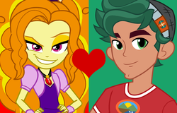 Size: 864x554 | Tagged: safe, edit, adagio dazzle, timber spruce, equestria girls, g4, female, male, shipping, shipping domino, straight, timberdazzle