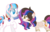 Size: 3100x1975 | Tagged: safe, artist:sparkledashyt, artist:xxcutecookieswirlsxx, oc, oc only, oc:bloody flag, oc:sam (sparkledashyt), earth pony, pegasus, pony, female, mare, simple background, transparent background