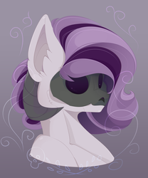 Size: 2500x3000 | Tagged: safe, artist:xsatanielx, oc, oc only, oc:skelly, pony, rcf community, bust, commission, female, high res, mare, mask, portrait, solo