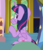 Size: 562x655 | Tagged: safe, screencap, twilight sparkle, alicorn, pony, father knows beast, g4, my little pony: friendship is magic, cropped, female, looking back, rear view, solo, twilight sparkle (alicorn)