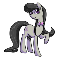 Size: 1280x1367 | Tagged: safe, artist:gintoki23, octavia melody, earth pony, pony, g4, bowtie, cute, female, mare, simple background, solo, tavibetes, transparent background