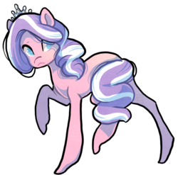 Size: 589x582 | Tagged: safe, artist:griffsnuff, diamond tiara, earth pony, pony, g4, colored pupils, cute, diamondbetes, female, filly, simple background, solo, transparent background
