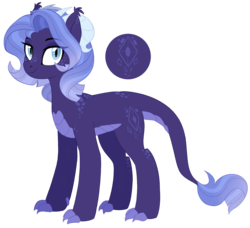 Size: 1645x1499 | Tagged: safe, artist:darlyjay, oc, oc only, oc:persephone, dracony, hybrid, female, interspecies offspring, offspring, parent:rarity, parent:spike, parents:sparity, simple background, solo, transparent background