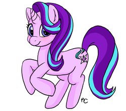 Size: 3400x3000 | Tagged: safe, artist:pelvicvelvet, starlight glimmer, pony, unicorn, g4, female, high res, smiling, solo