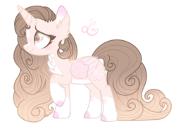 Size: 1280x935 | Tagged: safe, artist:dashblitzfan4ever, oc, oc only, oc:lynnie notes, alicorn, pony, alternate design, female, mare, simple background, solo, transparent background
