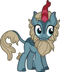 Size: 891x1080 | Tagged: safe, artist:iknowpony, sparkling brook, kirin, g4, sounds of silence, .svg available, background kirin, diabrookes, female, simple background, smiling, solo, transparent background, vector