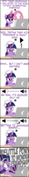 Size: 2000x12000 | Tagged: safe, artist:ace play, twilight sparkle, alicorn, pony, comic:twilight vs. computer, g4, absurd resolution, comic, computer, derp, ear rape, headphones, irony, laptop computer, magic, scared, spread wings, theme song, this will end in deafness, title drop, twilight sparkle (alicorn), wings