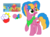 Size: 1477x1080 | Tagged: safe, artist:徐詩珮, big macintosh, spring rain, oc, oc:sun apple, pony, unicorn, g4, female, male, mare, offspring, parent:big macintosh, parent:spring rain, parents:springmac, shipping, simple background, springmac, straight, transparent background