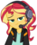 Size: 5009x6043 | Tagged: safe, artist:keronianniroro, sunset shimmer, equestria girls, g4, game stream, my little pony equestria girls: better together, absurd resolution, clothes, female, gamer sunset, headset, jacket, leather jacket, looking at you, simple background, smug, smugset shimmer, solo, transparent background, vector