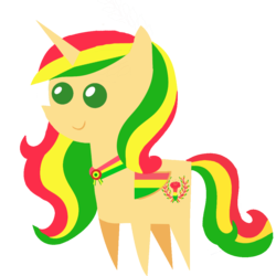 Size: 1080x1080 | Tagged: safe, artist:archooves, oc, oc:kantuta (miski' hooves), alicorn, pony, alicorn oc, bolivia, nation ponies, pointy ponies, ponified, simple background, transparent background